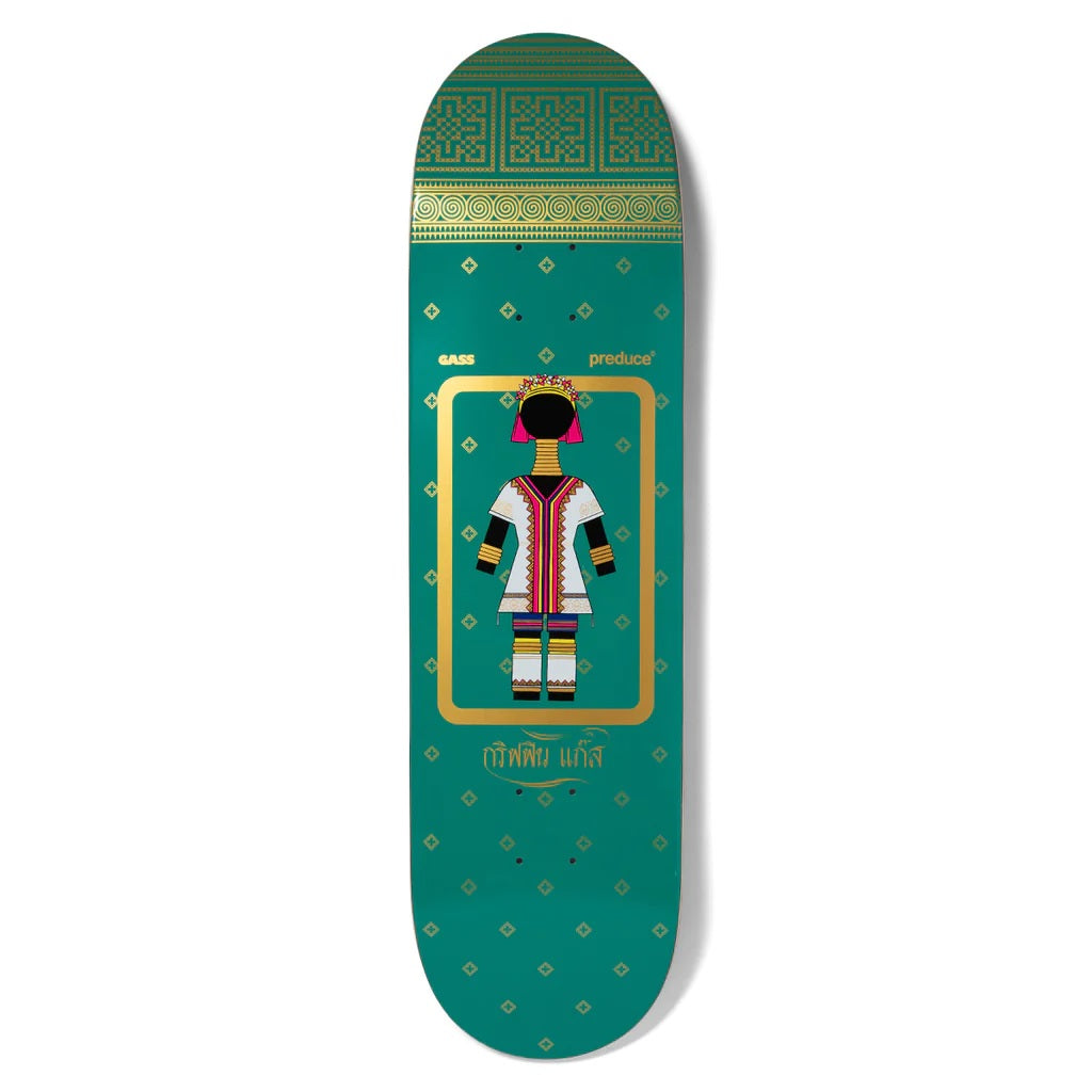 Planche de skateboard Girl X Preduce Gass Green - 8.0"