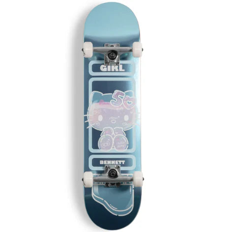 Girl Bennett Hello Kitty 50th Anniversary Complete Skateboard - 8.0"