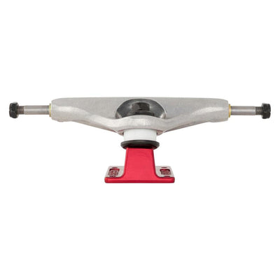 Independent Stage 11 BTG Hollow Forged Silver/Anodized Red Skateboard Trucks - 149mm