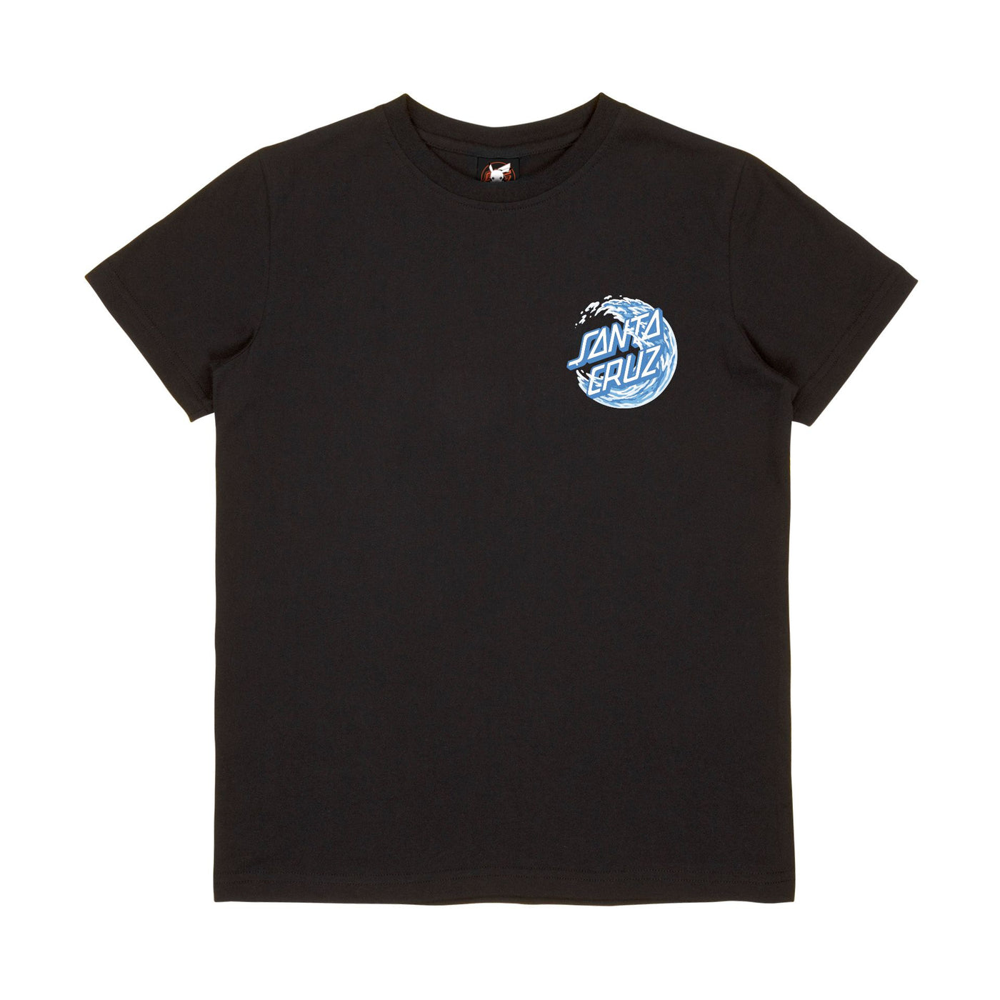 Santa Cruz X Pokémon Squirtle Dot Youth T-Shirt - Black