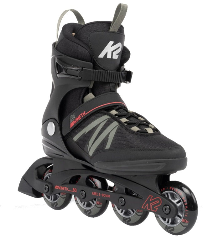 K2 Kinetic 80 Pro XT Skates - Black/Grey