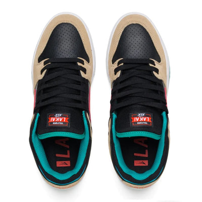 Zapatos de skate bajos Lakai Telford - Bronceado/Negro 