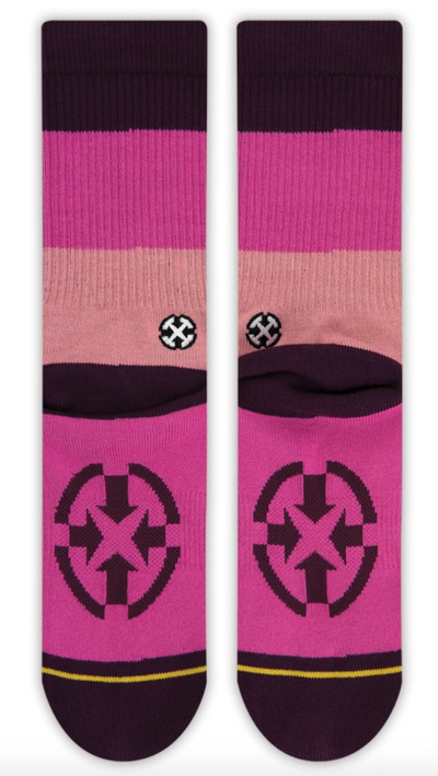 Merge4 Spidey Grape Stripe Low Crew Socks