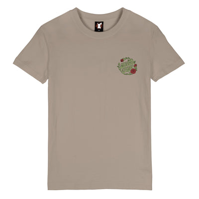 Santa Cruz X Pokémon Bulbasaur Dot Womens T-Shirt - Warm Grey