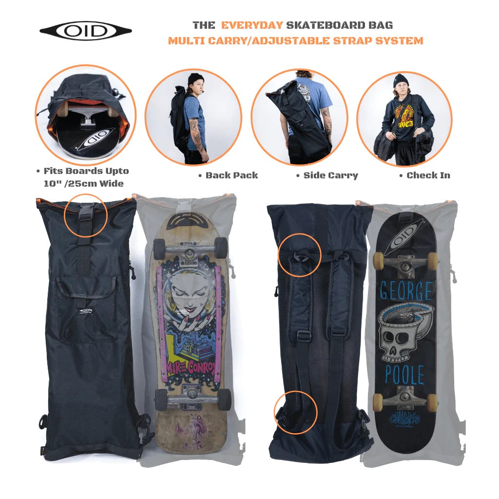 OID Everyday Skateboard Bag - Green
