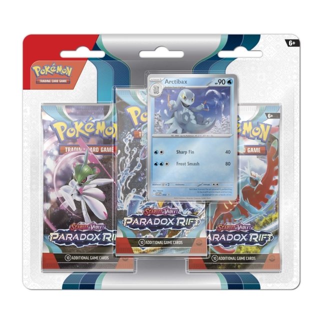 Pokémon TCG: Scarlet & Violet-Paradox Rift 3 Pack Blister - Arctibax
