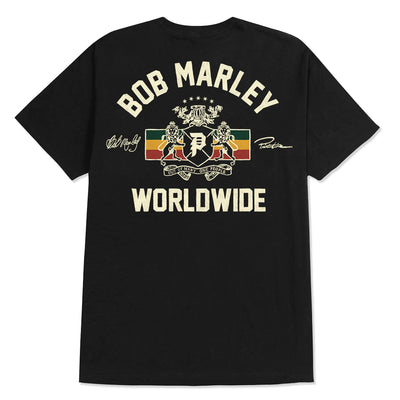 Camiseta Primitive x Bob Marley Heritage - Negro 