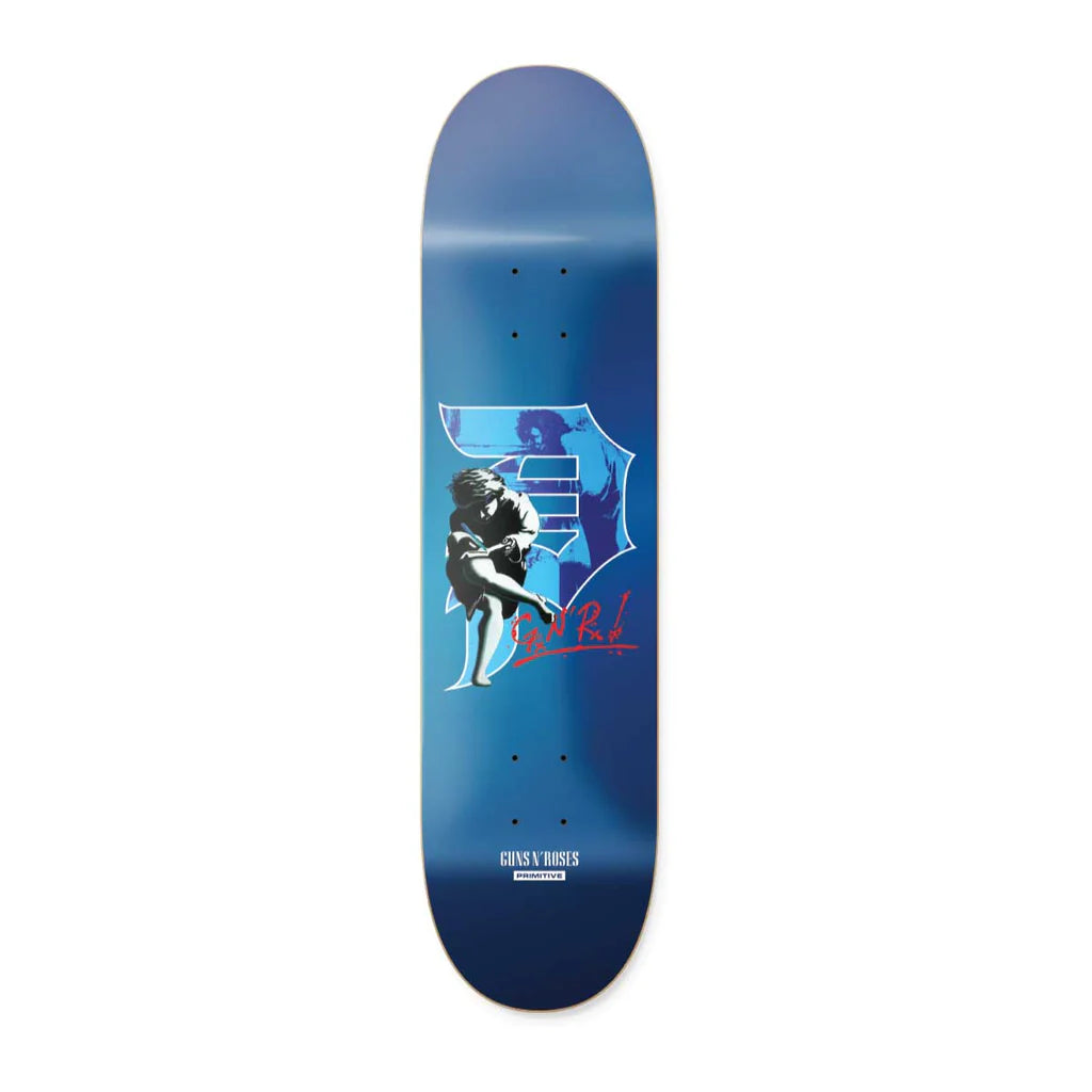 Primitive X Guns N' Roses Illusion Team Skateboard Deck - 8.0"