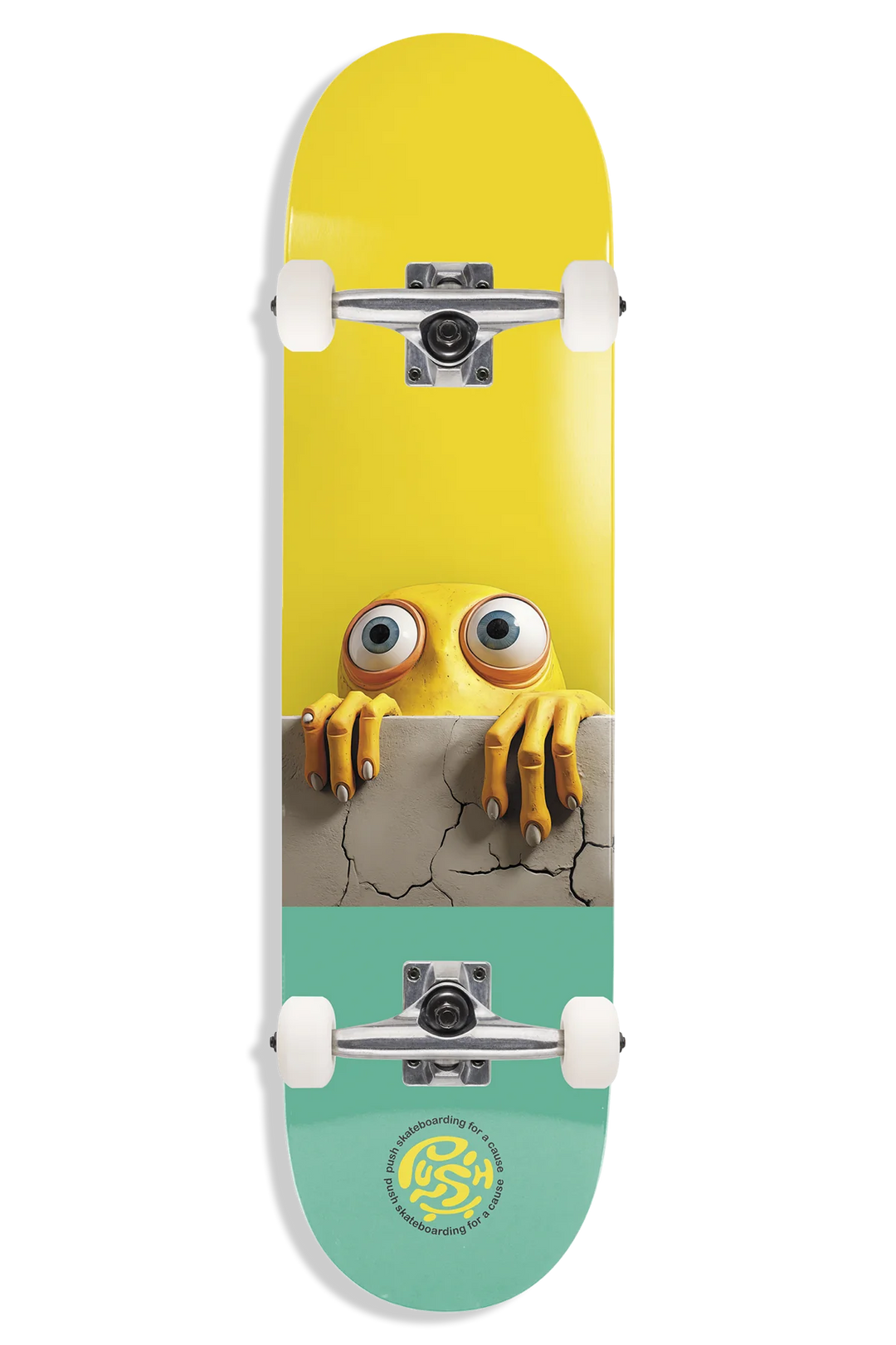 Push Peek Over FP Complete Mini Skateboard – Slick's Skate