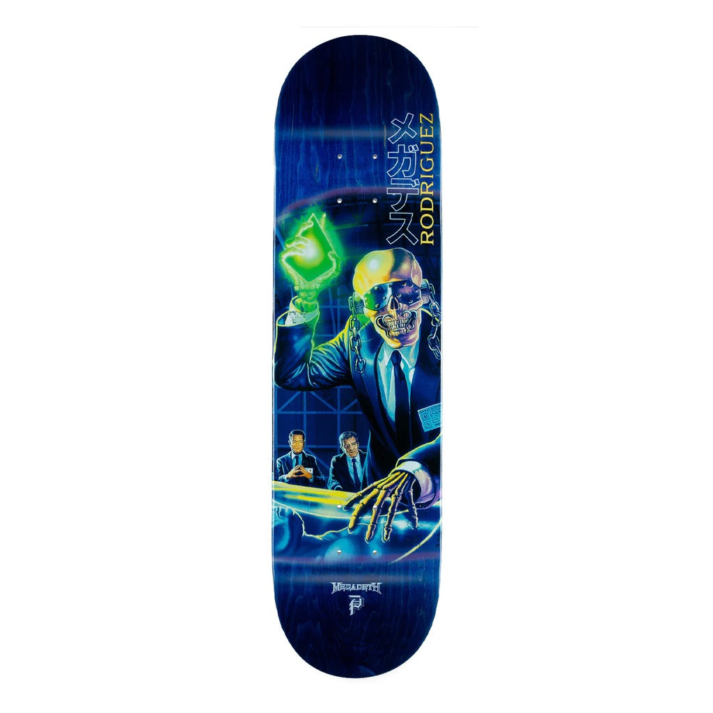 Primitive Rodriguez Rust In Peace Skateboard Deck - 8.0"