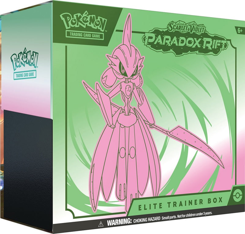 Pokémon TCG: Scarlet & Violet-Paradox Rift Elite Trainer Box - Iron Valiant