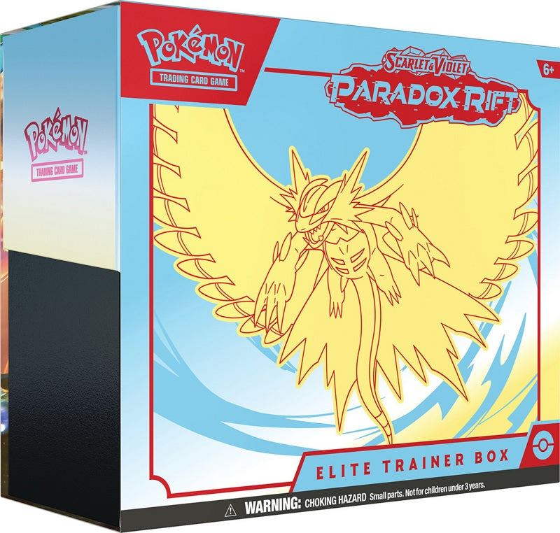 Pokémon TCG: Scarlet & Violet-Paradox Rift Elite Trainer Box - Roaring Moon
