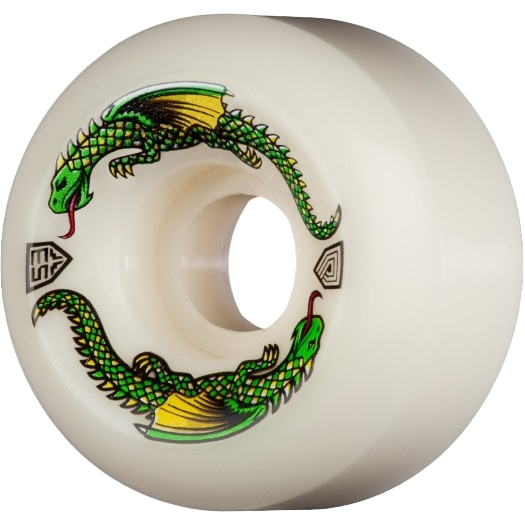 Powell Peralta Dragons 53mm 93A ウィール Powell Peralta Dragon Formula Skateboard Wheels - 53mm 93a