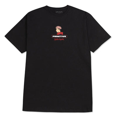 Primitive X Jujutsu Kaisen Yuji T Shirt - Black