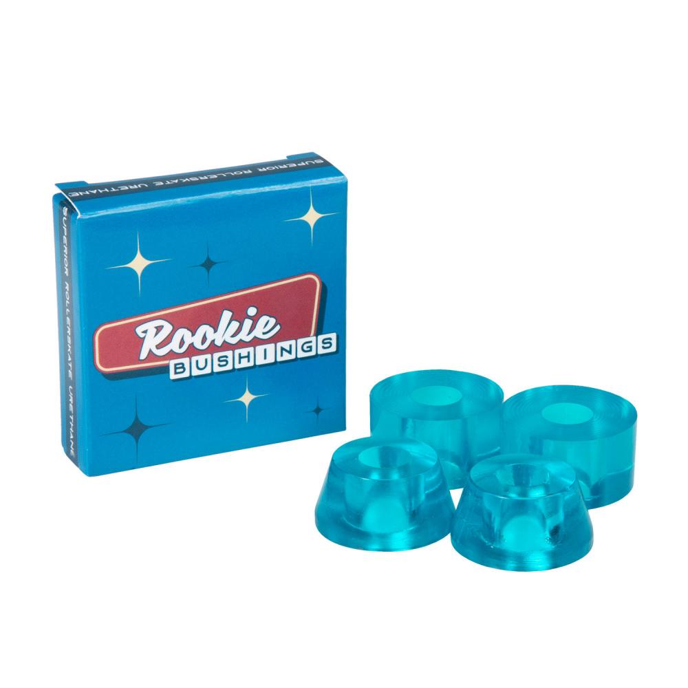 Rookie Conical & Barrel Clear Blue 93a Quad Skate Bushings