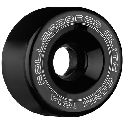 Rollerbones Art Elite Competition Wheels Black 62mm 101a - Set of 8