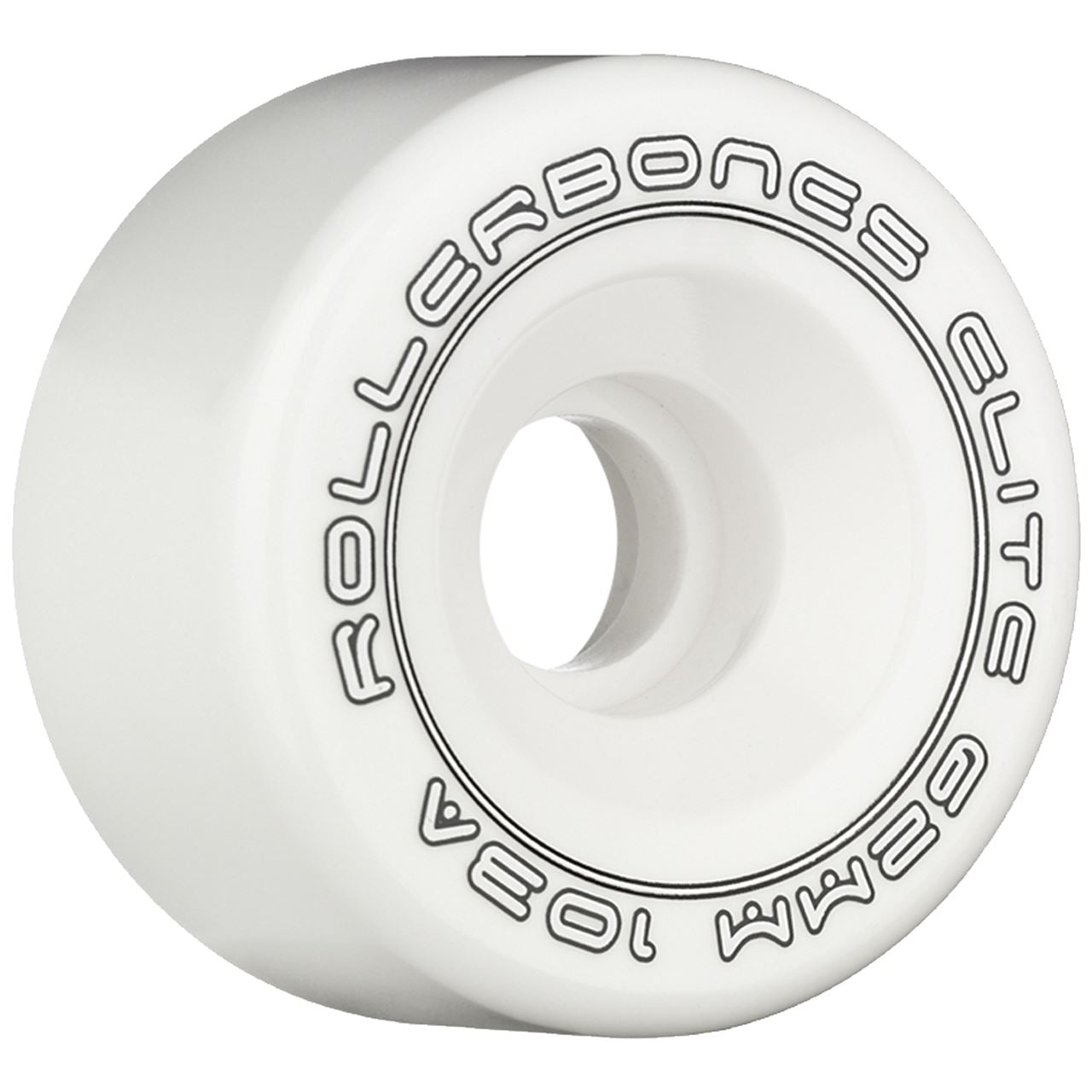 Rollerbones Art Elite Competition Wheels White 62mm 103a - Set of 8