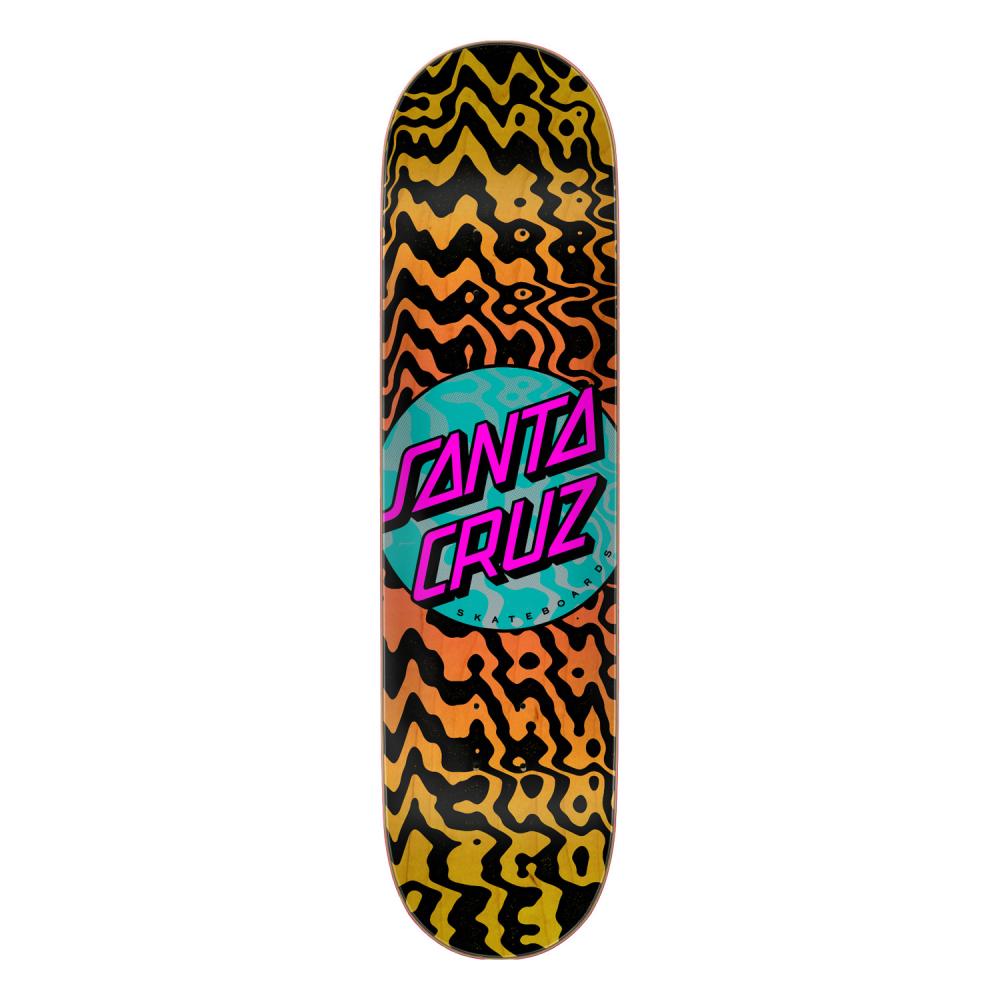 Planche de skateboard Santa Cruz Zebra Marble Dot 7 plis en bouleau - 8,125"