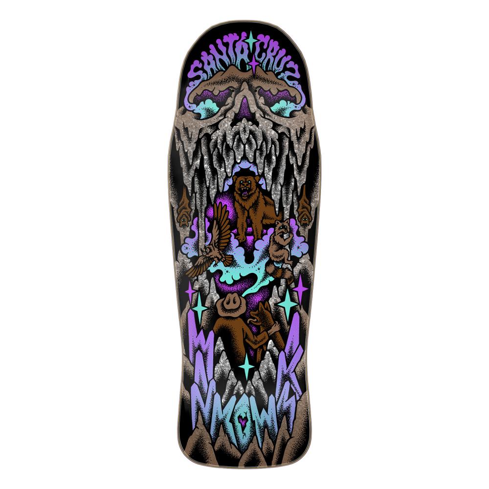 Planche de skateboard en forme de grotte en cristal Santa Cruz Winkowski - 10,3"