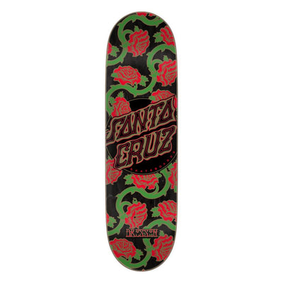 Santa Cruz VX Dressen Roses Dot Skateboard Deck - 8.8"