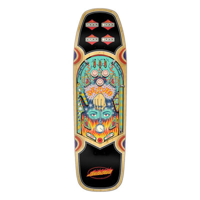 Planche de skateboard en forme de flipper Santa Cruz Delfino - 9,14"