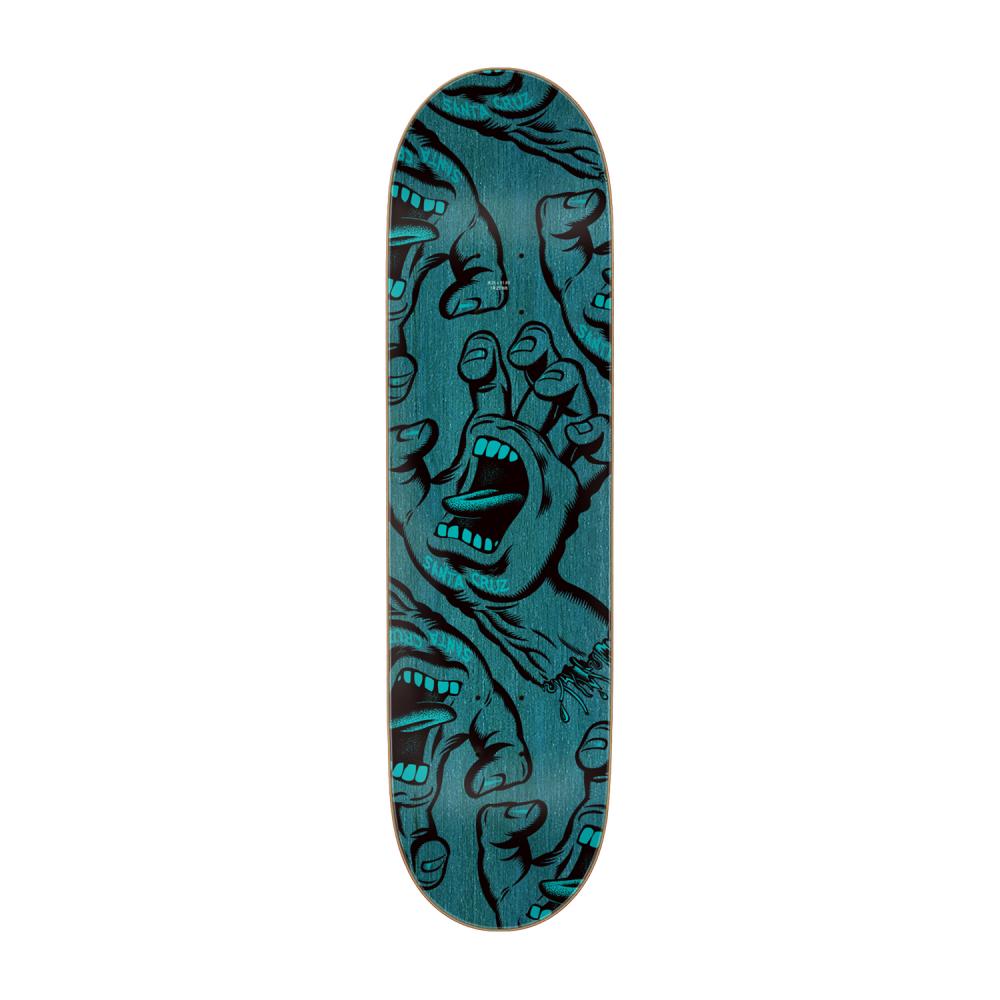 Santa Cruz Crowded Hand ATV Skateboard Deck - 8.25