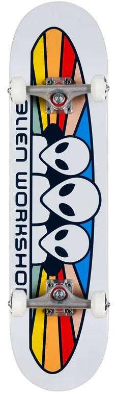 Alien Workshop Spectrum White Skateboard - 8.0"