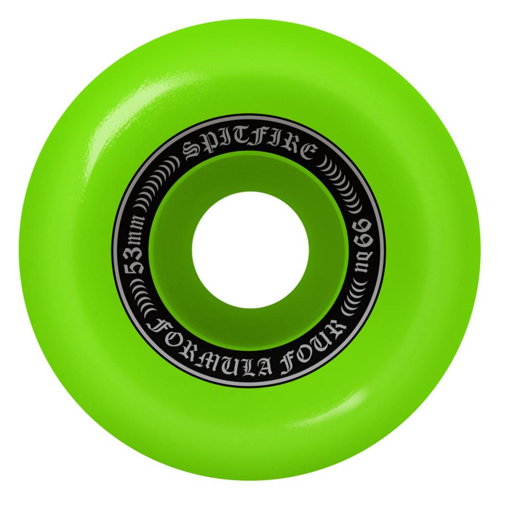 Spitfire Formula Four OG Classics Green Skateboard Wheels - 53mm 99D