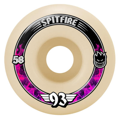 Spitfire Formula Four 93 Radials Skateboard Wheels - 58mm 93D