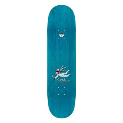 Welcome Cherubs Evan Mock on Island White/Prism Foil Skateboard Deck - 8.38"