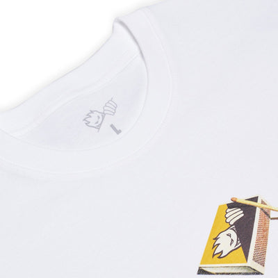 T-shirt Last Resort AB X Spitfire Matchbox - Blanc