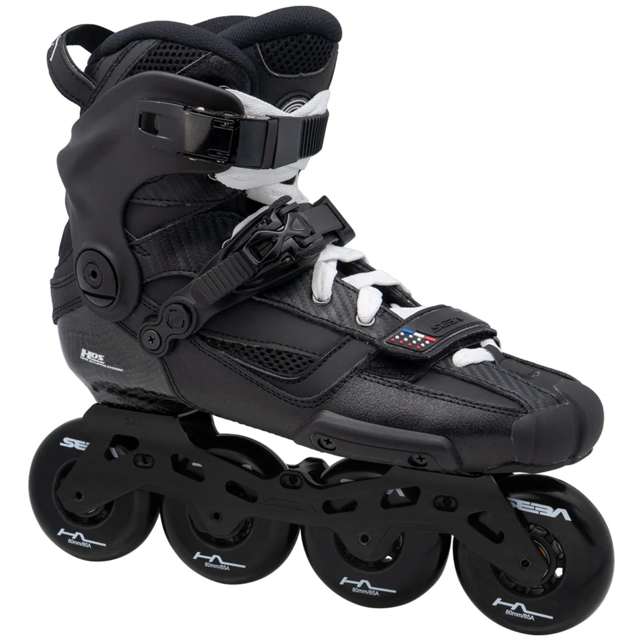 Seba High Light Carbon 80 Inline Skates - Black