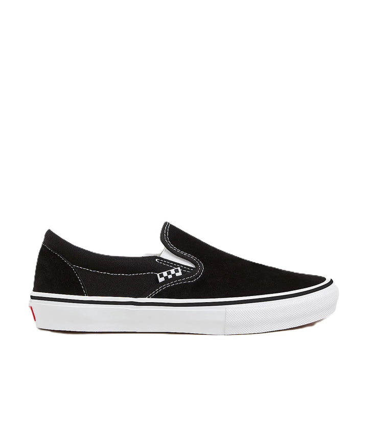 Vans Skate Slip-On Shoes Black/White