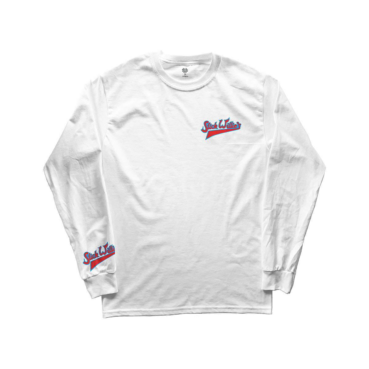 Slick Willie's Limited Edition 1970's Team Long sleeve - White
