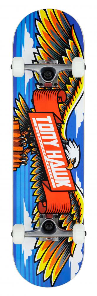 Tony Hawk 180 Series Wingspan Blue Skateboard - 8.0"