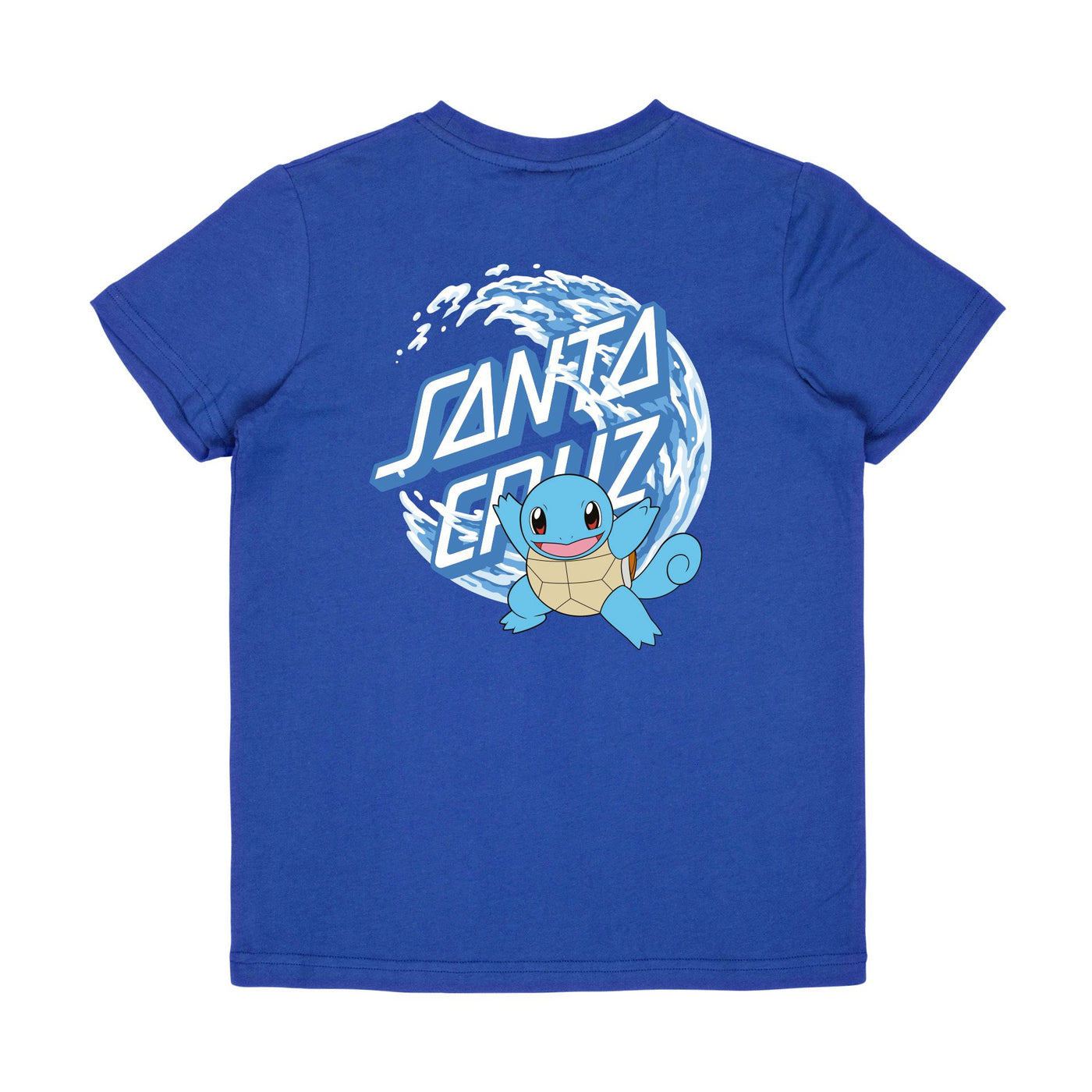 Santa Cruz X Pokémon Squirtle Dot Youth T-Shirt - Royal