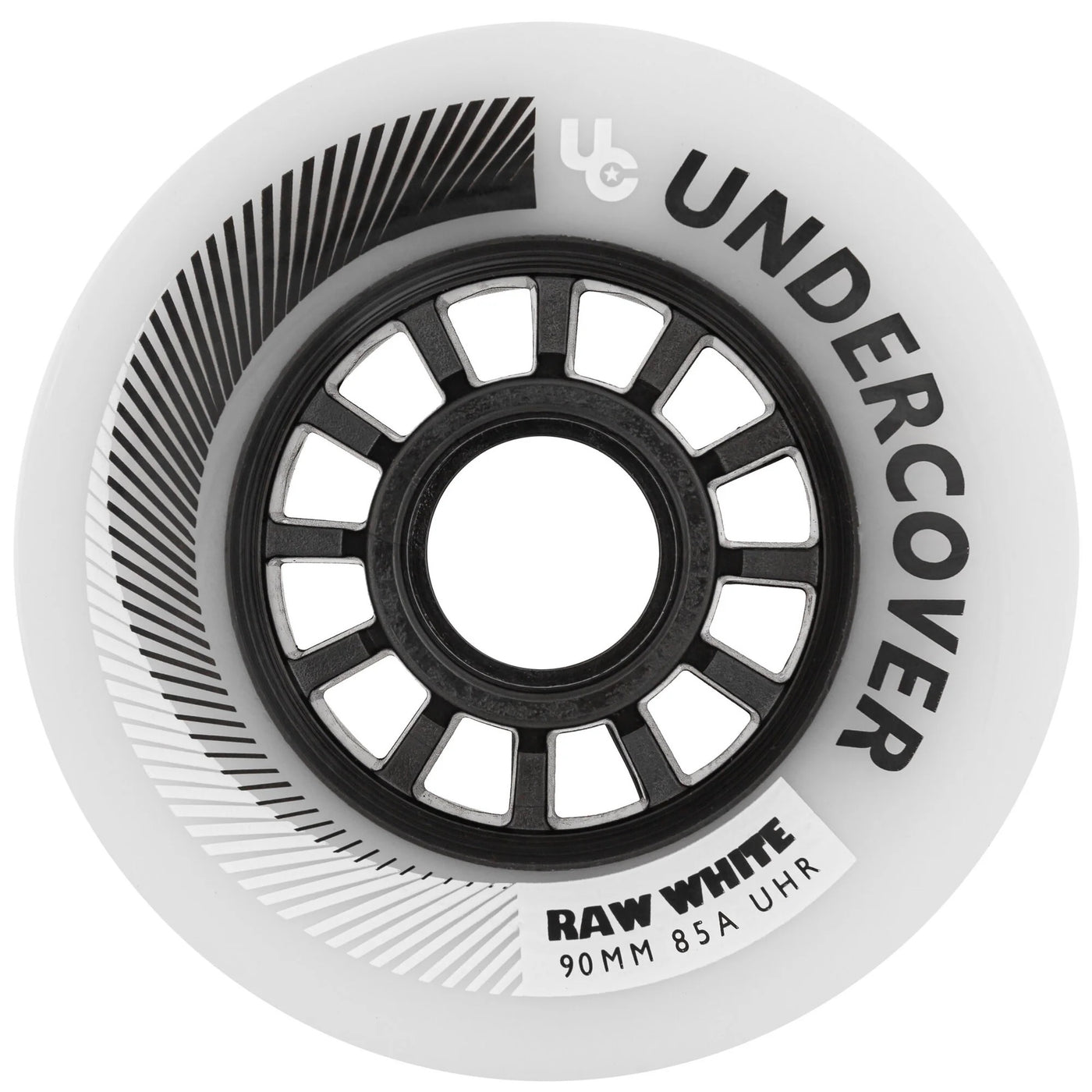 Ruedas Undercover Raw White 90 mm 85a - Juego de 4
