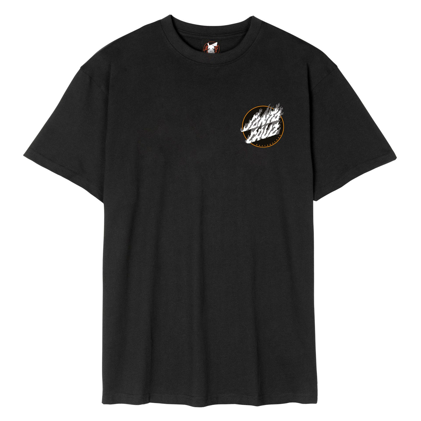 Santa Cruz X Pokémon Charizard Flame Dot T-Shirt - Black