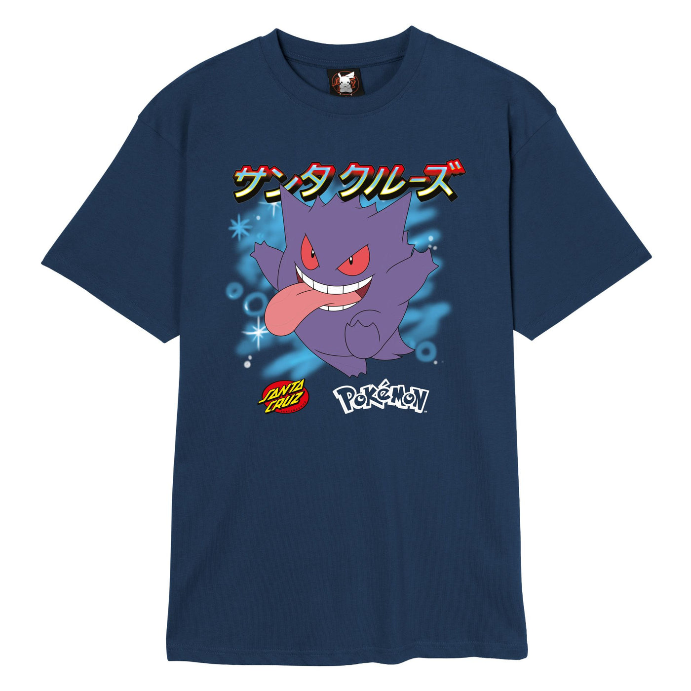 Camiseta Santa Cruz X Pokémon Fantasma Tipo 3 - Agua salada