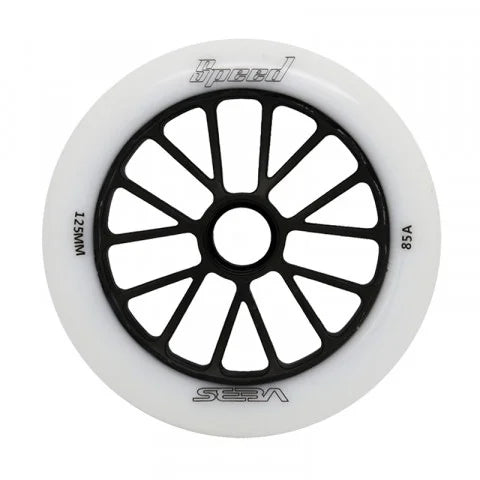 Seba Speed Inline Skate Wheels - 125mm 85a Set of 6