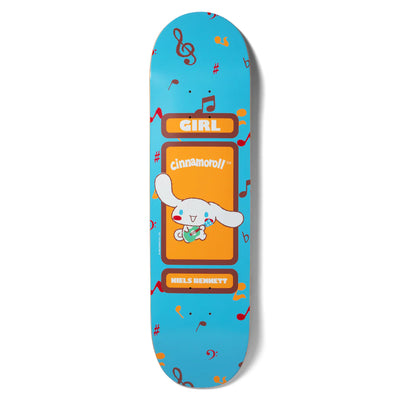 Girl Bennett Hello Kitty et ses amis Skateboard Deck - 8,5"