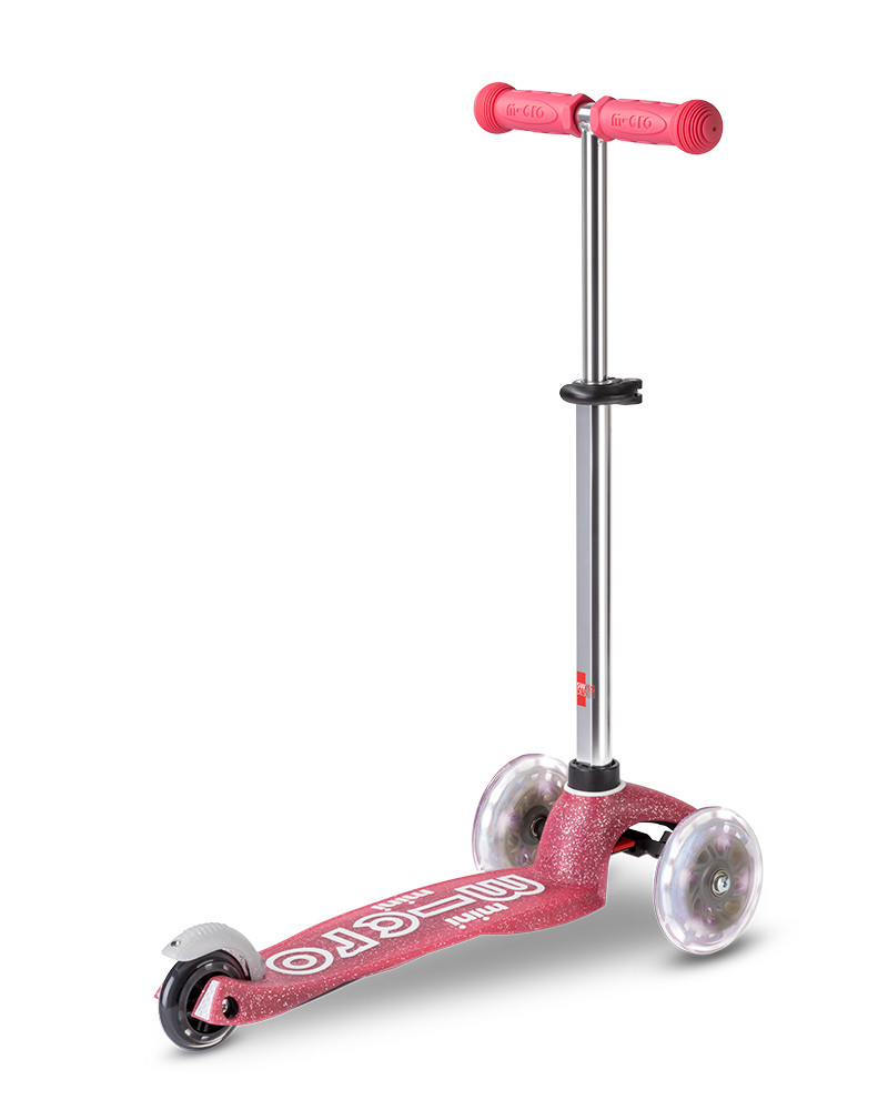 Micro Mini Glow Plus LED Scooter- Fairy Pink main image 0