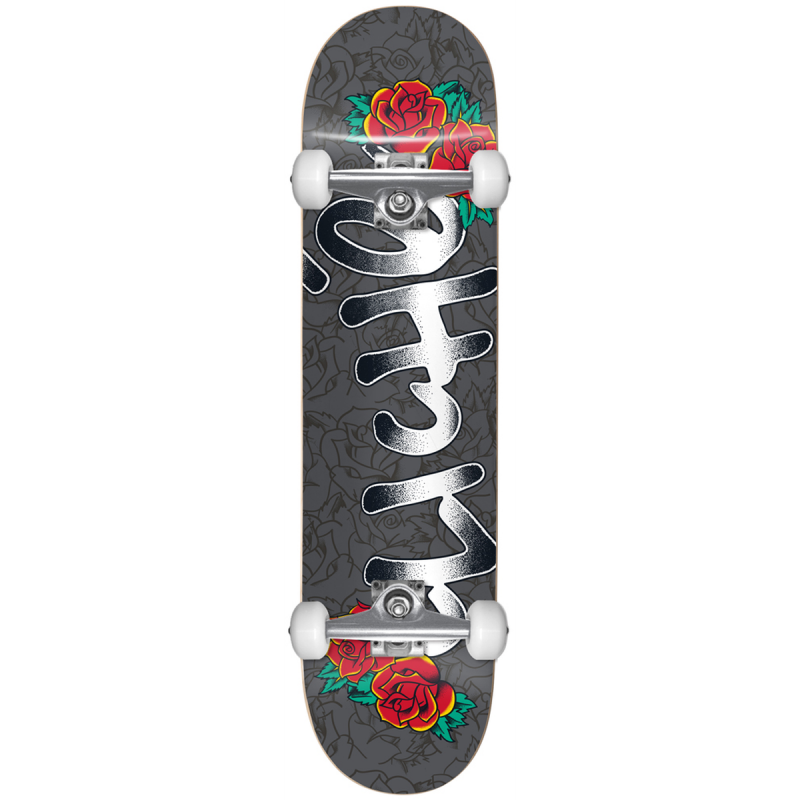 Cliche Traditional Youth FP Black Complete Skateboard - 7.0
