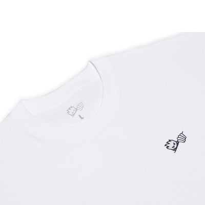 Camiseta Last Resort AB X Spitfire Swirl - Blanco