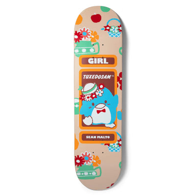 Tabla de skate Girl Malto Hello Kitty y sus amigos con punta doble - 8,5"