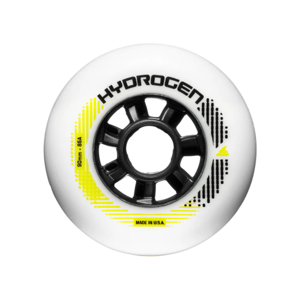 Rollerblade Hydrogen Inline Skate Wheels 90mm 85a - Set of 8