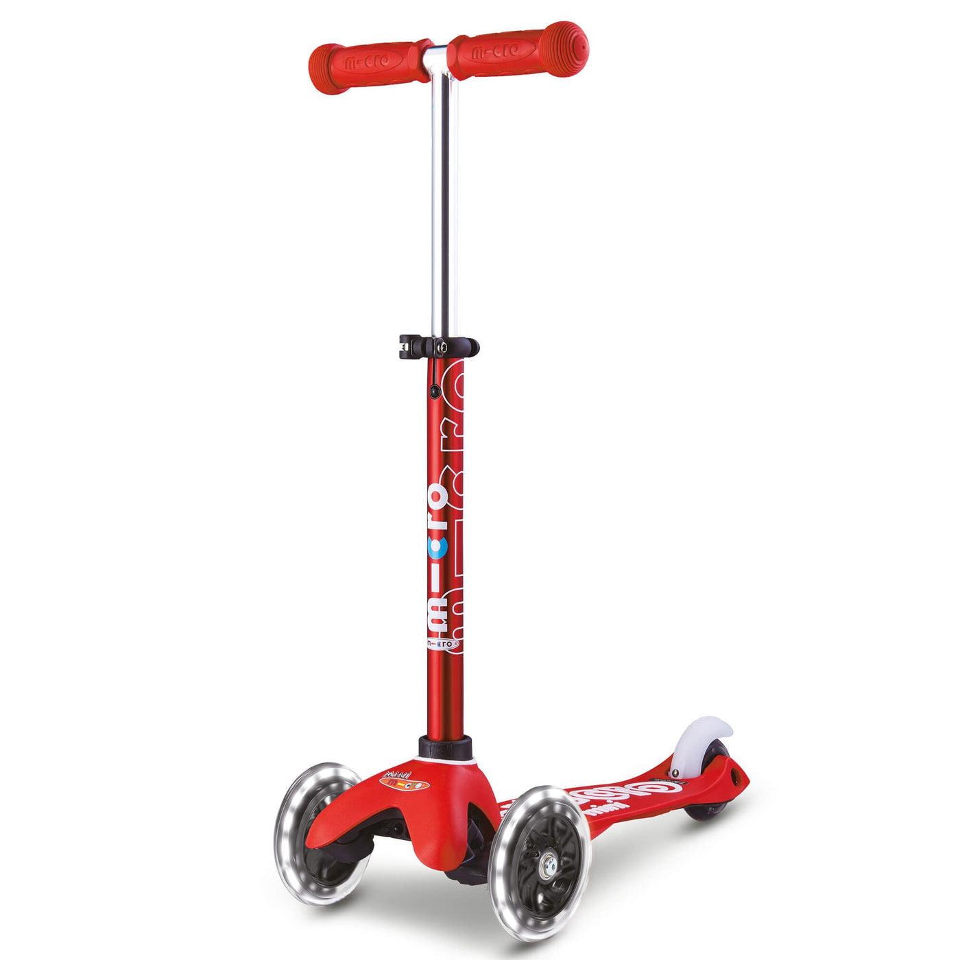 Mini Micro Deluxe LED Scooter - Red