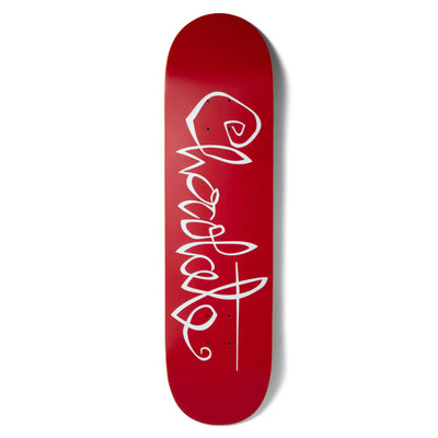 Chocolate Perez OG Script Skateboard Deck - 8.4"