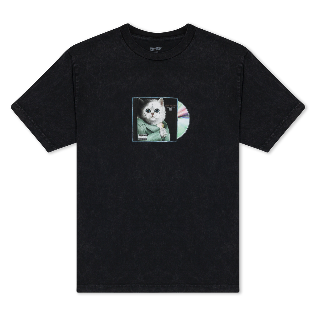 RIPNDIP Nerm 3 T Shirt - Black Vintage Wash