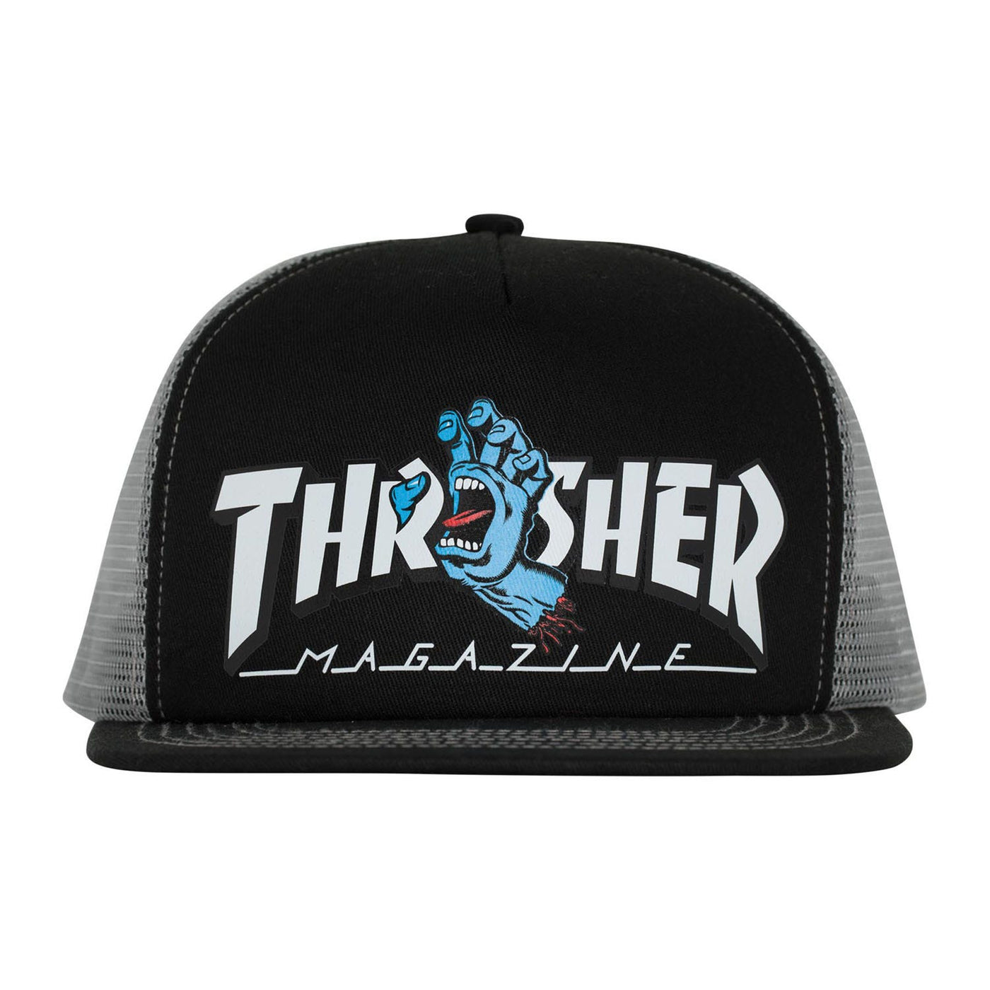 Caps Thrasher Logo Mesh Cap Black/ Grey (117106 Caps Thrasher Logo Mesh Cap Black/ Grey (117106